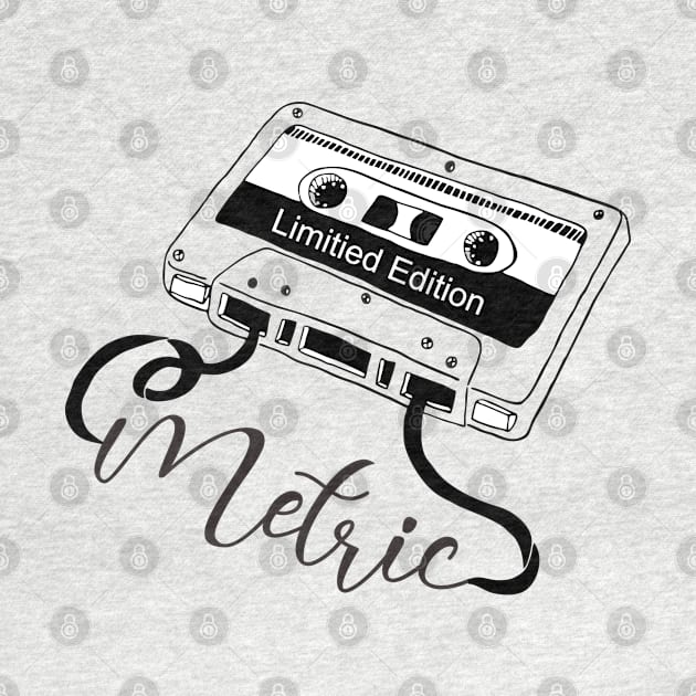 Metric - Limitied Cassette by blooddragonbest